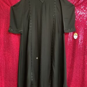 Elegant Black Dress with Sequin Details